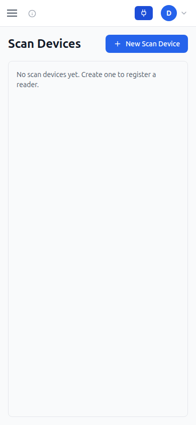 Readers mobile screenshot